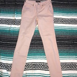 Light pink Aeropostale skinny jeans